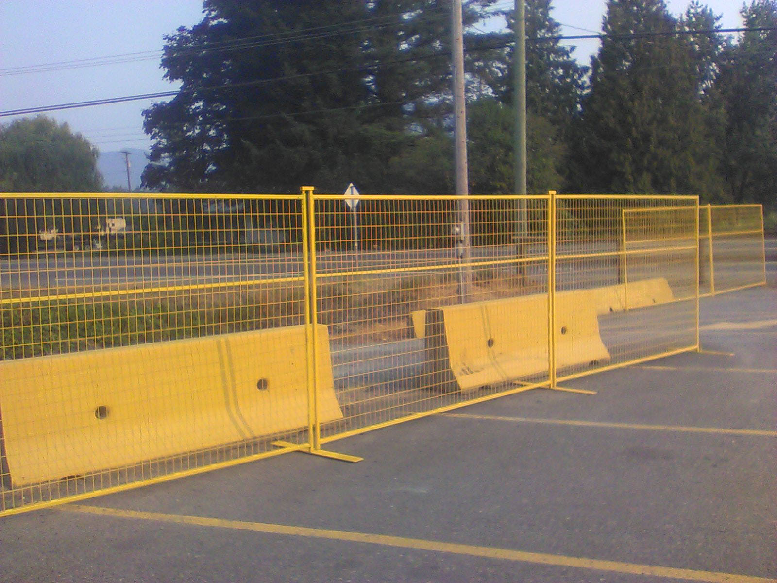 Yellow Fence Rentals Construction Fencing Rentals Security Fence